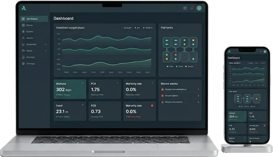 Omni Cloud dashboard on laptop and mobile